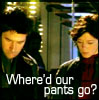 Sheppard/Weir, Where'd our pants go?