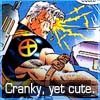 Cable, cranky, yet cute