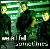 Resident Evil, the boys, we all fall sometimes