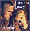 Sam/Jack, BtS, it's not easy to exist